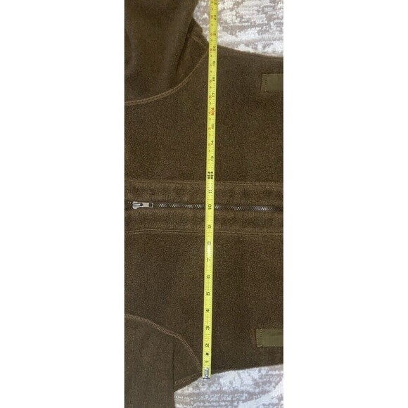 Patagonia Vintage Jacket 90s Synchilla Brown Fleece Small Made USA Retro Comfy - Picture 11 of 15